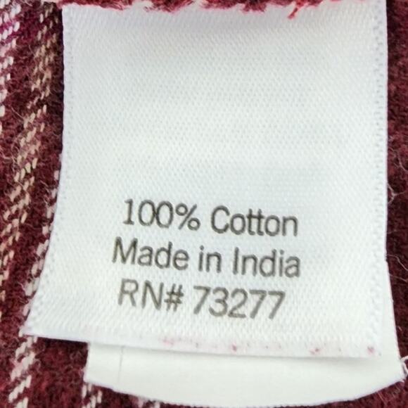 Sonoma Soft Flannel Button Down Long Sleeve Shirt with Pocket  Women Size Small - Picture 8 of 12